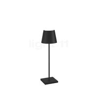 ZAFFERANO Poldina PRO Lampe de Table Noir