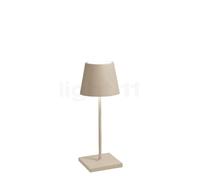 Zafferano Poldina Lampe rechargeable LED sable - 30 cm Ce luminaire comporte des modules à LED prémontés de classes énergétiques A A