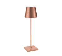Zafferano Poldina Lampe rechargeable LED, cuivre - 38 cm Ce luminaire comporte des modules à LED prémontés de classes énergétiques A A++, A+, A