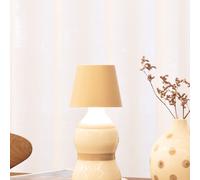 Zafferano Lampe Poldina Stopper rechargeable sans fil tactile variateur 2200-3000 K Sable