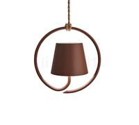 Zafferano Poldina Suspension LED marron Ce luminaire comporte des modules à LED prémontés de classes énergétiques A A++, A+, A