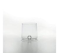 Zafferano Set 6 Bilia Tumbler Verre à Eau Transparent avec Bille Transparent