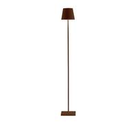 ZAFFERANO set de 2 lampes de table ou lampadaires pour l'extérieur POLDINA PRO L (Corten - Aluminium peint et polycarbonate)