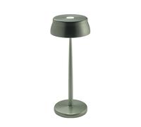 ZAFFERANO set de 2 lampes de table SISTER LIGHT Wi-Fi (Vert - aluminium anodisé)