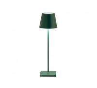 ZAFFERANO set de 3 lampes de table POLDINA (Vert foncé - Aluminium peint et polycarbonate)