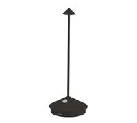 ZAFFERANO set de 3 lampes de table pour l'extérieur PINA (Noir - Aluminium peint et polycarbonate)