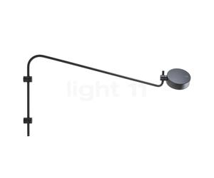 Zafferano Super O Lampe rechargeable LED avec Support mural pivotant noir mat , Vente d'entrepôt, neuf, emballage d'origine Ce luminaire comporte des modules à LED prémontés de classes énergétiques A 