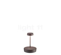 Zafferano Swap Lampe rechargeable LED rouille mat - 14,8 cm , Vente d'entrepôt, neuf, emballage d'origine Ce luminaire comporte des modules à LED prémontés de classes énergétiques A A++, A+, A