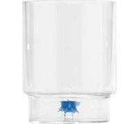 ZAFFERANO Teca Mare Set de 6 verres à pied Oursin bleu Transparent G