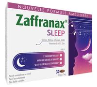 Zaffranax Sleep Sommeil Fatigue Moments De Stress 30 Comprimés