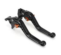 ZAFFYY Leviers De Frein Et D'embrayage Courts Réglables 7/8" 22 Mm Pour Mo&to Gu&zzi AUDACE CALIFORNIA Custom/Touring/Classic ELDORADO MGX21(E)