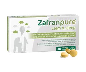 Zafranpure Calm And Sleep Sommeil Stress Et Fatigue 30 Comprimés