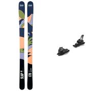 Zag - Fixations de freerando - Pack Slap 92 2026 - Violet Violet 185 cm,173 cm