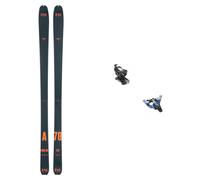 Zag - Fixations de ski de randonnée - Pack Adret 78 2025 en Aluminium - Noir Noir 165 cm,170 cm,176 cm
