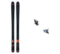 Zag - Fixations de ski de randonnée - Pack Adret 85 2025 en Aluminium - Noir Noir 172 cm,155 cm,166 cm,178 cm