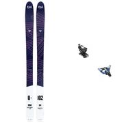 Zag - Fixations de Ski de randonnée - Pack Ubac 102 2025 en Aluminium - Violet Violet 188 cm