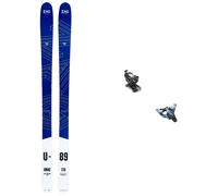 Zag - Fixations de ski de randonnée - Pack Ubac 89 2025 en Aluminium - Bleu Bleu 176 cm