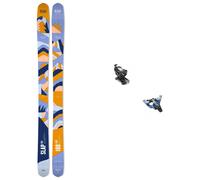 Zag - Fixations de ski freerando - Pack Slap 104 Lite 2025 - Orange Orange 170 cm,188 cm