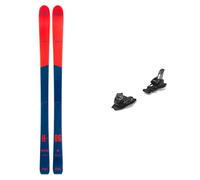 Zag - Fixations de ski freeride/freestyle - Pack Harfang 86 2026 - Bleu Bleu 170 cm,177 cm
