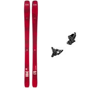 Zag - Pack Ski de randonnée Ubac 89 - 176 + Speed Turn Black Silver - Ski de randonnée