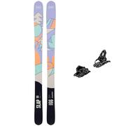 Zag - Pack Ski Slap 98 Lady - 173 + 11.0 Tp 100mm Black Anthracite - Ski