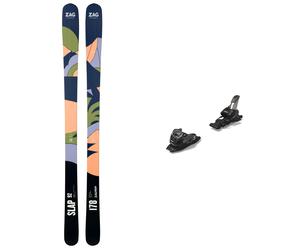 Zag - Packs (skis + fix) - Skis all-mountain - Pack Slap 92 2026 - Violet Violet 178 cm