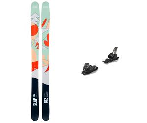 Zag - Packs (skis + fix) - Skis freeride - Pack Slap 104 2026 - Bleu Bleu 182 cm,188 cm