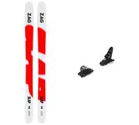 Zag - Packs (skis + fix) - Skis freeride - Pack Slap 112 Red/White 2027 - Rouge Rouge 182 cm,188 cm