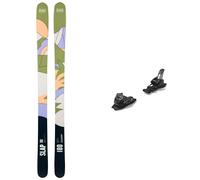 Zag - Packs (skis + fix) - Skis freeride - Pack Slap 98 2026 pour Homme - Vert Vert 173 cm,180 cm,187 cm