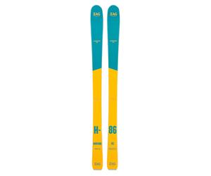 Zag - Skis all-mountain - Harfang 86 Lady 2026 en Bois - Taille 170 cm - Jaune Jaune 170 cm
