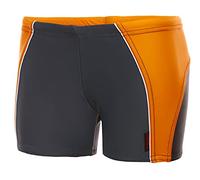 Zagano Adam Lipski Maillot de Bain pour garçons, 2817, 011, Orange-Noir, GR GR. 128