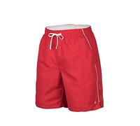 Zagano Adam Lipski Swimming Trunks Men Long 5104 - Swim Trunks Men Swimming Trunks - Bad Beach Boxer Shorts for Men - Shorts - Pantalons de survêtement Shorts de Plage (Rouge, 6XL)