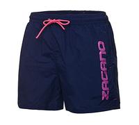 ZAGANO Adam Lipski Swimming Trunks Men Long 5115 - Boxer pour Homme - Swim Trunks Men Swimming Trunks - Bath Beach - Swimming Shorts Boys - Shorts - Training Pants - Beach Shorts (Bleu Marine, M)