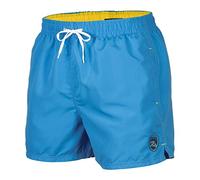 Zagano Maillot de bain pour homme et garçon, séchage rapide, disponible en short court et long, de taille S à 6XL, fabriqué dans l'UE, bleu clair, XL