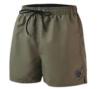 Zagano Maillot de bain pour homme et garçon, séchage rapide, disponible en short court et long, de taille S à 6XL, fabriqué dans l'UE, olive, XL