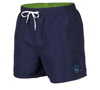 Zagano Shorts de Bain Homme Block Swim Shorts Bain Homme Short de Bain Séchage Rapide pour Piscine Natation Bleu S