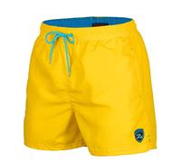Zagano Shorts de Bain Homme Block Swim Shorts Bain Homme Short de Bain Séchage Rapide pour Piscine Natation Jaune S