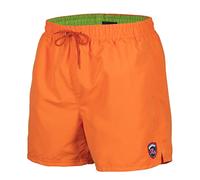 Zagano Shorts de Bain Homme Block Swim Shorts Bain Homme Short de Bain Séchage Rapide pour Piscine Natation Orange M