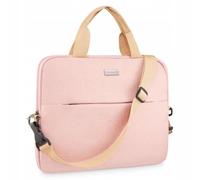 Zagatto Sacoche pour ordinateur portable ZG853 Rose 15,6" avec bandoulière