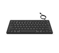 ZAGG Clavier Filaire avec connecteur Lightning, (Noir) (Nordique)