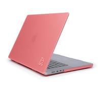ZAGG Coque de protection pour MacBook Air 13" M3/M2 - Coque rigide en deux parties avec poignées en caoutchouc antidérapantes - Durable, légère, résistante aux rayures - Finition givrée - Rose