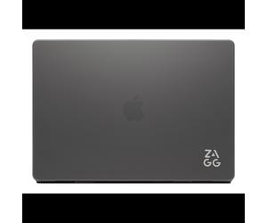 ZAGG Coque Robuste Gris pour MacBook Pro 14" (M3/M2/M1) 35,6 cm, Protection Anti-Rayures et Anti-Déchirure
