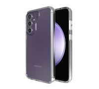 ZAGG Crystal Coque de Protection Compatible avec Samsung Galaxy S23 FE, Fine (Slim), résistante aux Taches, aux Rayures,Antichoc, Transparente