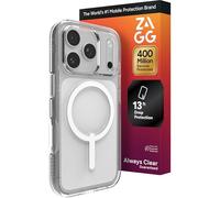 ZAGG Crystal Palace Snap coque pour téléphone 6.3" Housse Transparent pour Apple iPhone 17 Pro