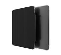ZAGG Crystal Palace Étui Folio Renforcé Graphène avec Fonction Stand pour iPad Pro 13 [2024] [13 Pouces], Anti-jaunissement, Rangement des Crayons, Antichoc Tablette Folio Cover (Transparent)