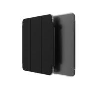 ZAGG Crystal Palace Étui Folio Renforcé Graphène avec Fonction Support pour iPad Pro 11 [2024] [11 Pouces], Anti-jaunissement, Rangement des Crayons, Antichoc Tablette Folio Cover (Transparent)