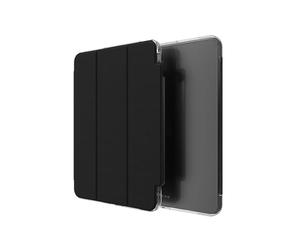 ZAGG Crystal Palace Étui Folio Renforcé Graphène avec Fonction Support pour iPad Pro 11 [2024] [11 Pouces], Anti-jaunissement, Rangement des Crayons, Antichoc Tablette Folio Cover (Transparent)