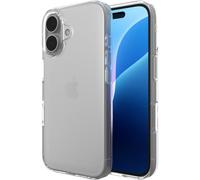 ZAGG Crystal Palace Lite Coque renforcée au graphène pour iPhone 16 [6.1-Pouces], Anti-jaunissement, Design Ultra-Fin, résistante aux Rayures, Excellent Grip, Protection Anti-Chocs (Transparent)