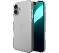 ZAGG Crystal Palace Lite Coque renforcée au graphène pour iPhone 16 Plus [6.7-Pouces], Anti-jaunissement, Design Ultra-Fin, résistante aux Rayures, Excellent Grip, Protection Anti-Chocs, Transparent