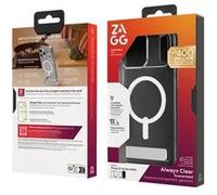 ZAGG Crystal Palace Snap Kickstand coque pour téléphone 6.9" Housse Transparent pour Apple iPhone 17 Pro Max